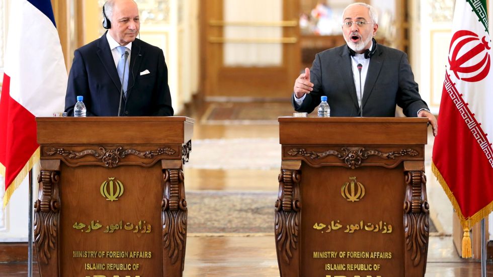 Franske utrikesministern besökte Iran häromveckan - med handel i sikte.