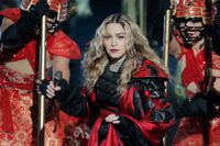 Madonna på sin Rebel Heart Tour.