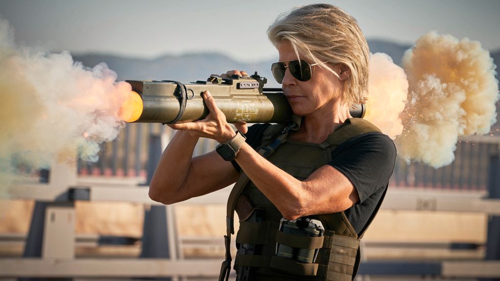 Linda Hamilton och de andra i "Terminator: Dark fate" lockar inte.