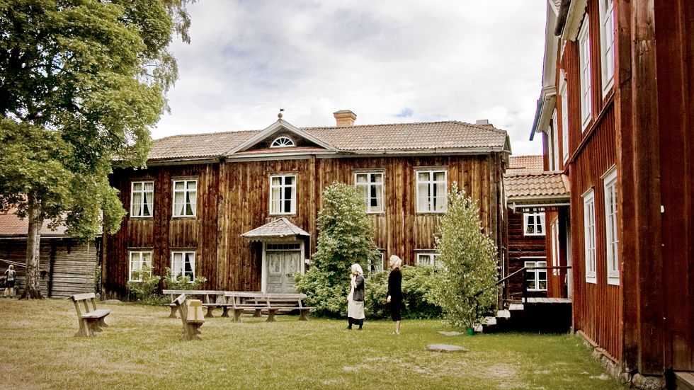 Västerby, unik klungby i Rengsjö, Hälsingland.