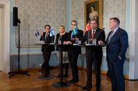En feg attack sade statsminister Stefan Löfven om terrordådet i New York på en gemensam presskonferens med sina nordiska kollegor under Nordiska rådets session i Helsingfors.