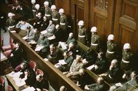 Nürnberg­rättegången pågick från den 20 november 1945 till den 1 oktober 1946.
