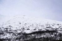 Ett berg i nordnorska Troms. Arkivbild.