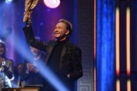Christer Lindarw vann det mest prestigefyllda priset under galan - årets homo.