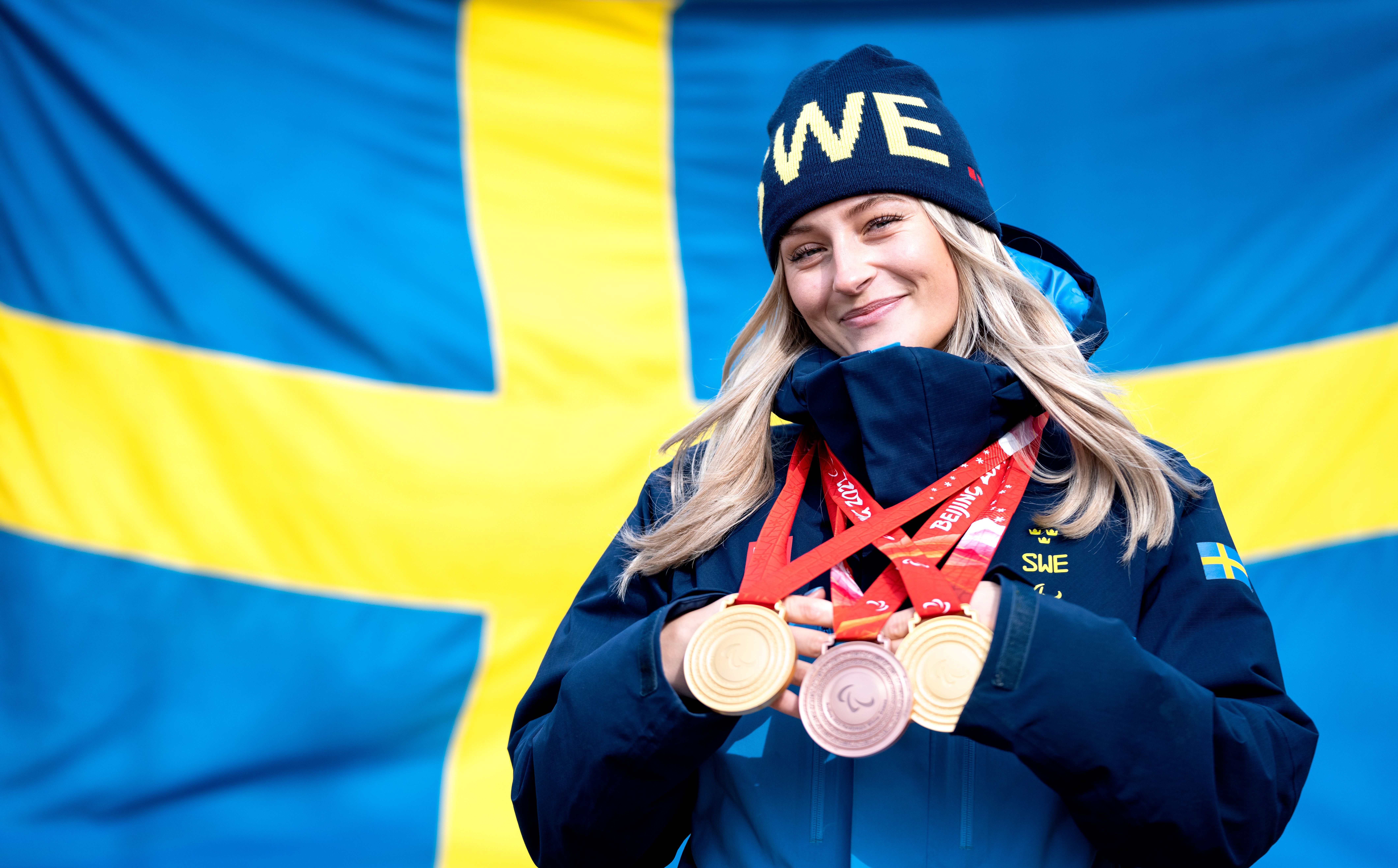Ebba Årsjö nådde stora framgångar i Paralympics. Nu tilldelas hon Victoriapriset. Arkivbild.
