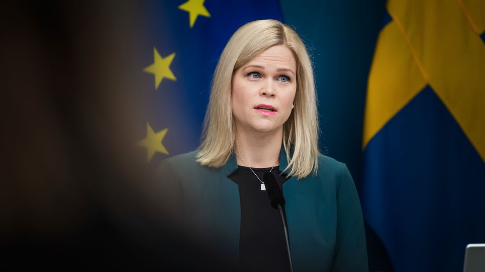 Jämställdhets­minister Paulina Brandberg, Liberalerna.
