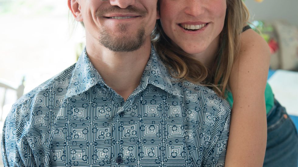 Maria Roskvist och Tobias Berglin gifter sig i september.