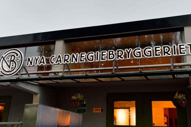 Nya Carnegie brygger öl i samarbete med Brooklyn Breweri.