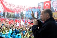 President Erdogan ser ut att få ännu mer makt. Arkivbild.