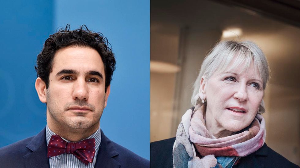 Socialförsäkringsminister Ardalan Shekarabi (S) och tidigare utrikesminister Margot Wallström säger båda att de nu lutar åt en ja-röst för Nato.