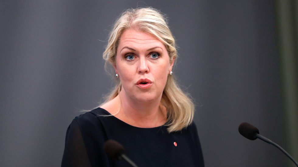 Socialminister Lena Hallengren. Arkivbild.
