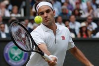 Roger Federer under Wimbledon i fjol. Arkivbild.