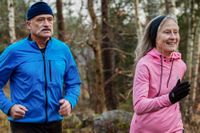 Ultralöpningens pionjärer Rune och Mary Larsson bräcker de flesta när det gäller antal avverkade träningsmil. 