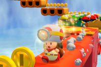 Den pusselorienterade spelmekaniken i ”Captain Toad: Treasure tracker” baserar sig på minispelen med Captain Toad från ”Super Mario 3d world”.
