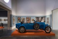 Bugatti modell 22 Brescia, Modifié 1925, på Sven-Harrys konstmuseum.