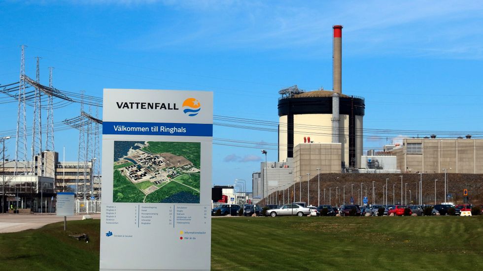 Arkivbild: Reaktor 1 och 2 på Ringhals kärnkraftverk. 