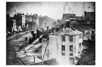 Louis Daguerre, Boulevard du Temple, 1838.