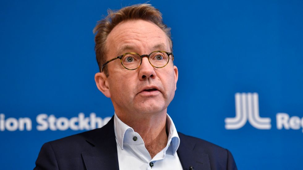 Hälso- och sjukvårdsdirektör Björn Eriksson.