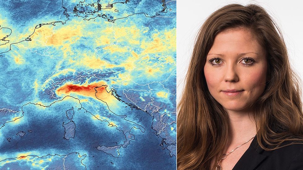 Satellitbilder visar att ett giftigt moln av kvävedioxid minskat markant över norra Italien när industrier nu stängts ner, skriver Isadora Wronski, Greenpeace.