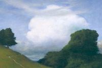 Sveriges troligen mest berömda moln målades av prins Eugen vid mitten av 1890-talet och hänger på Prins Eugens Waldemarsudde. 