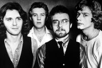 Det brittiska rockbandet King Crimson, 1974.