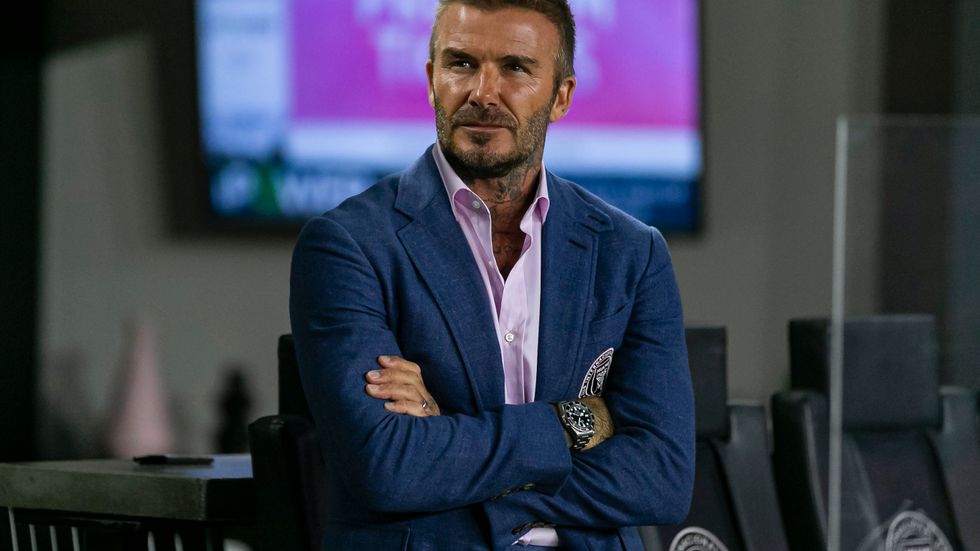 David Beckham. Arkivbild.