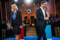 Magdalena Andersson (S) och Ulf Kristersson (M). 
