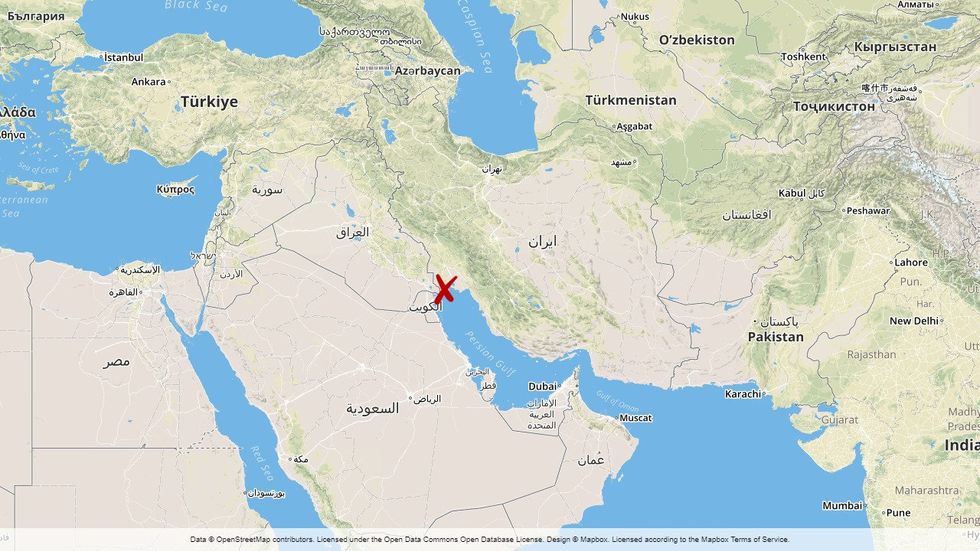 Drönaren ska ha skjutits ned över hamnstaden Mahshahr i sydvästra Iran.