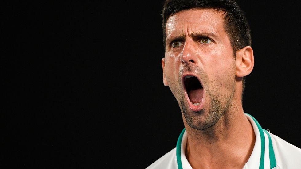 Novak Djokovic är klar för sin tredje raka final i Australian Open.