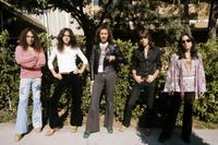 Rainbows 1976,  Ronnie James Dio längst till vänster. 