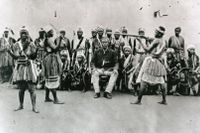 Kvinnosoldater i Dahomey, 1890-tal.