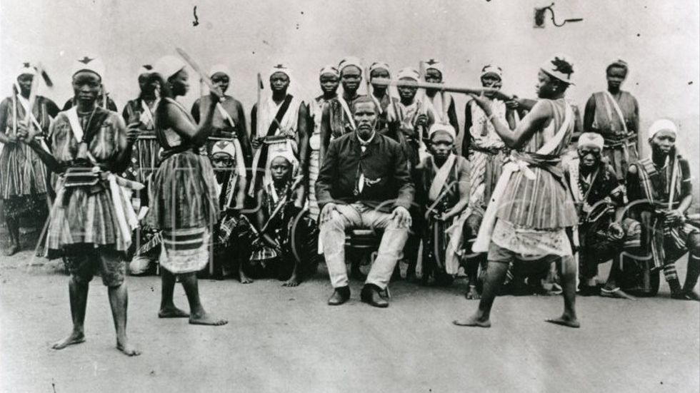 Kvinnosoldater i Dahomey, 1890-tal.