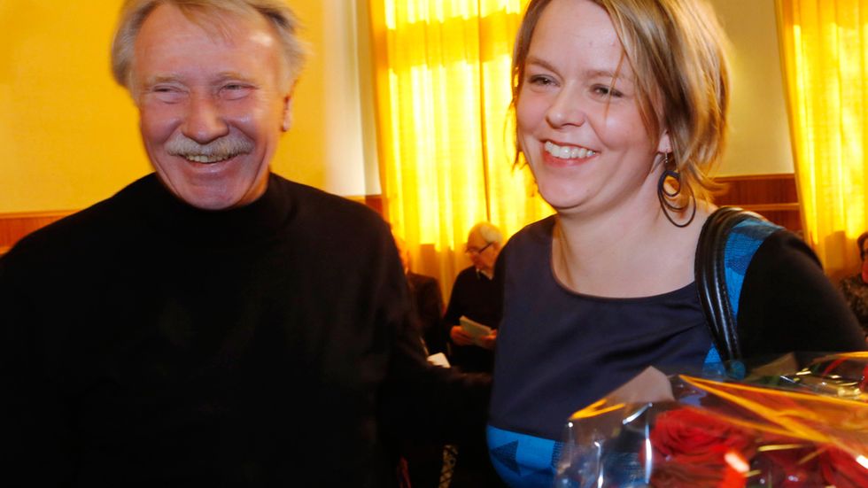 Malmös starka kvinna Katrin Stjernfeldt Jammeh (S) och hennes företrädare Ilmar Reepalu.