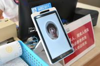 Betalsystemet Alipay använder sig av ansiktsigenkänning.