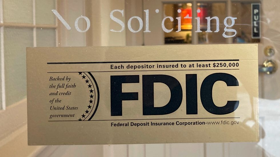 Bankövervakningsmyndigheten FDIC. Arkivbild.