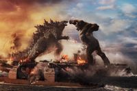 Monstruös uppgörelse i ”Godzilla vs Kong”.