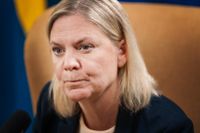 Socialdemokraternas partiledare Madalena Andersson (S).