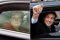 Merkel har anledning att vara bekymrad – Macron kan däremot pusta ut något.