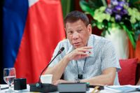 Filippinernas president Rodrigo Duterte benådade tidigare i veckan en morddömd amerikansk soldat. Arkivbild.