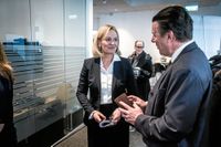  Handelsbankens nya vd och koncernchef Carina Åkerström håller press- och analytikerträff. 