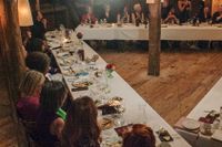  “The Historical Dinner Party” hölls på Sjömagasinet i Göteborg.
