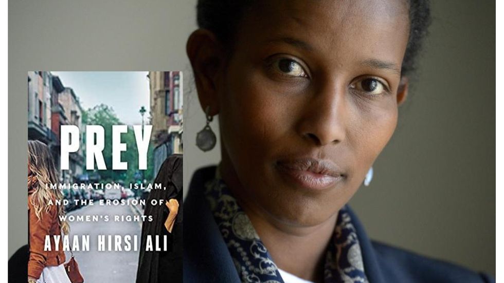 Ayaan Hirsi Ali. Hennes nya bok ”Villebråd” (Prey) utkommer på svenska i maj.