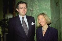Hans Kristian Rausing och Eva Rausing. Bilden är tagen 1996.