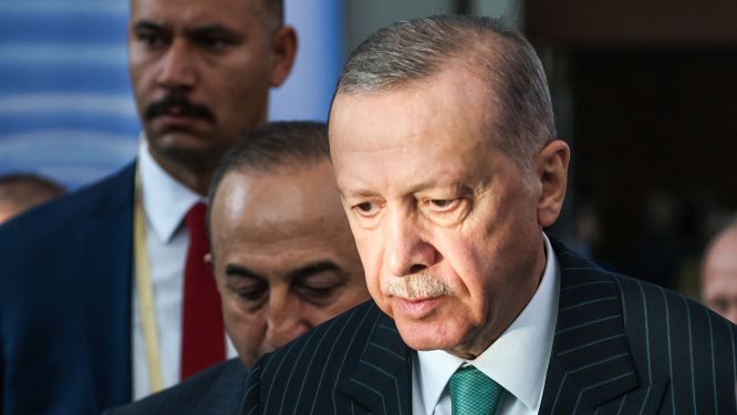 Turkiets president Recep Tayyip Erdogan 