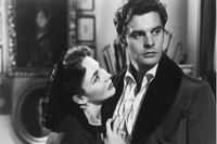 Emma och Rodolphe i Vincente Minnellis filmatisering av "Madame Bovary", 1949.