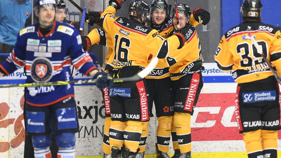 Luleå jublade efter Jonas Berglunds avgörande 1–0-mål som tvingade fram en sjätte SM-kvartsfinal mot Växjö