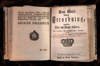 1766 års ”Förordning, angående Skrif- och Tryck-friheten”.