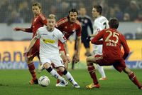 Marco Reus hade lekstuga när Mönchengladbach nyligen besegegrade Bayern München, klubben han nobbat.