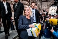 Finansminister Magdalena Andersson genomför ingen budgetpromenad i vår.