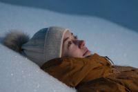 Med snön i blodet. Rebecca Gunnarstedt hoppas att även i framtiden, trots klimatförändringarna, kunna driva Kåbdalis skidanläggning vidare. 